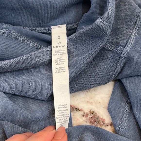 Lululemon nwot Size 2 Wunder Under High-Rise Tight Washed Moon Blue - Picture 7 of 16